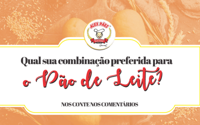 Pão congelado de leite: Qual sua combinação preferida?
