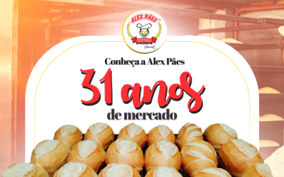 Alex Pães, o pão congelado para seu estabelecimento