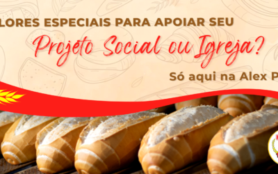 Valores especiais para apoiar seu projeto social ou igreja? Só aqui na Alex Pães