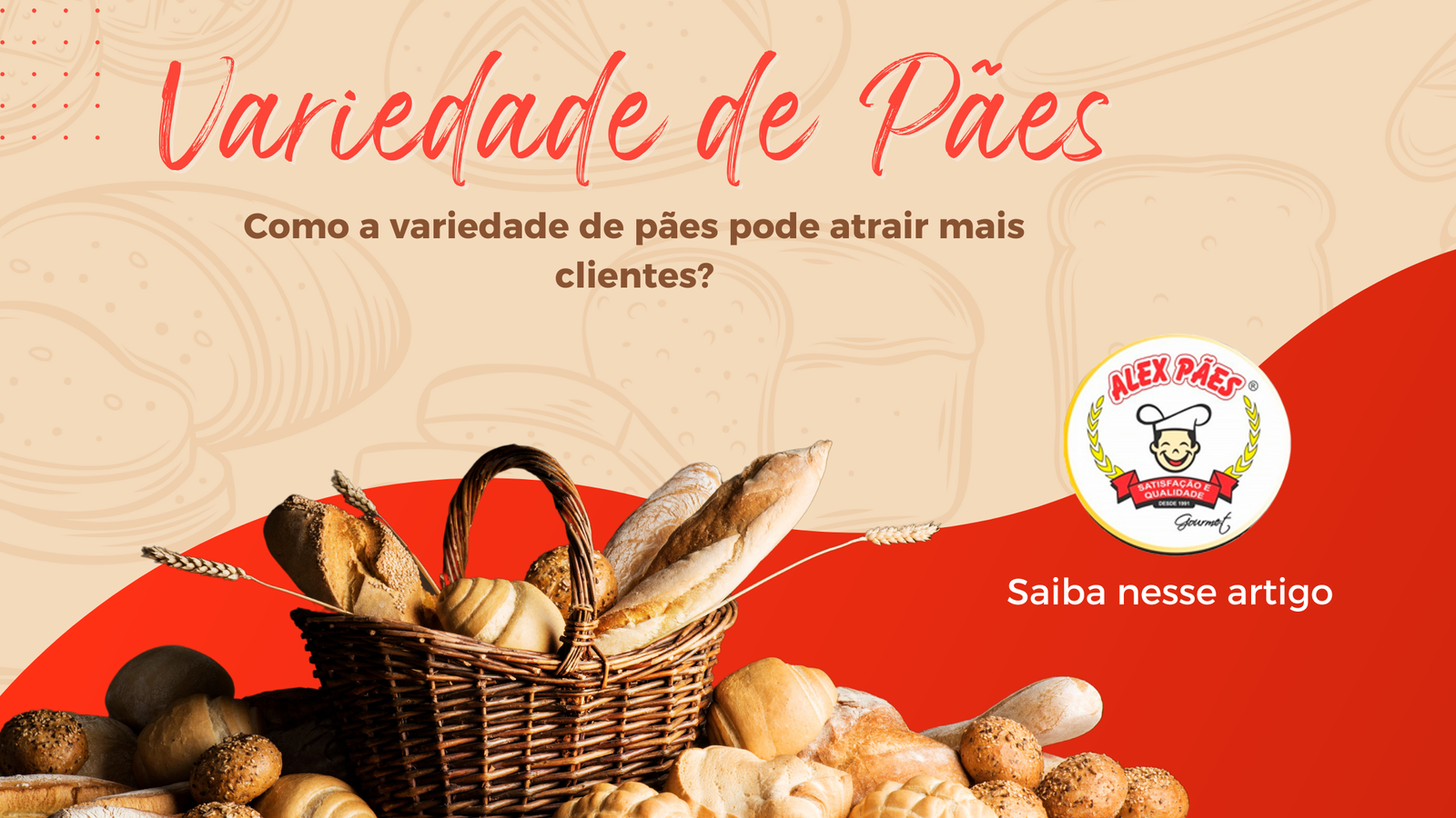 Como a variedade de pães congelados pode atrair mais clientes?